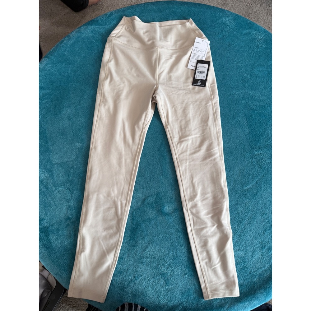 Peloton Cadent High Rise Pocket Legging 25 Lined Bone Cream WB00843-115- S